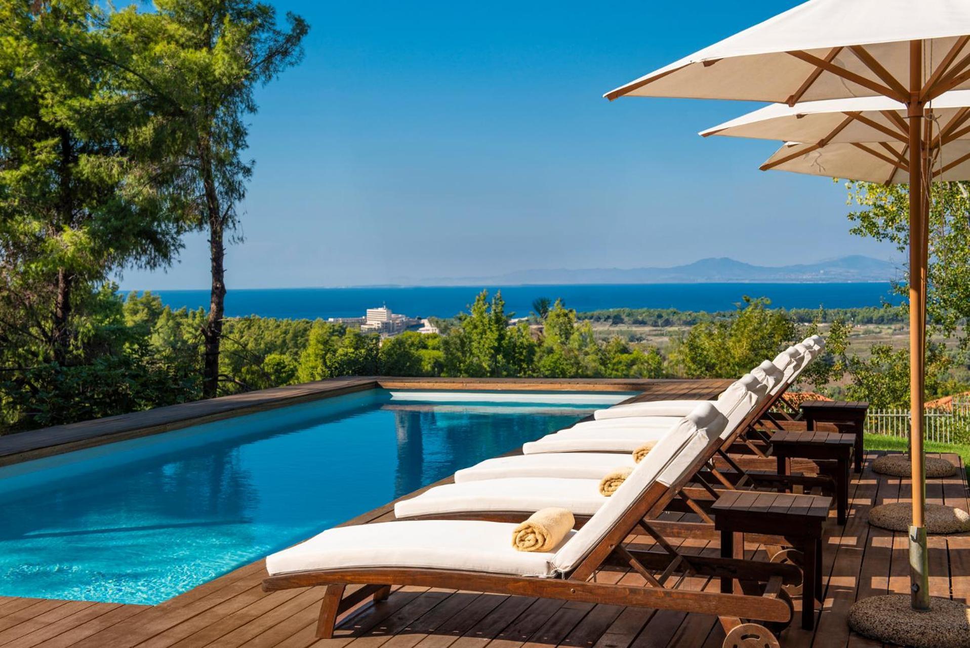 The White Villa At Sani Sani  Exteriér fotografie