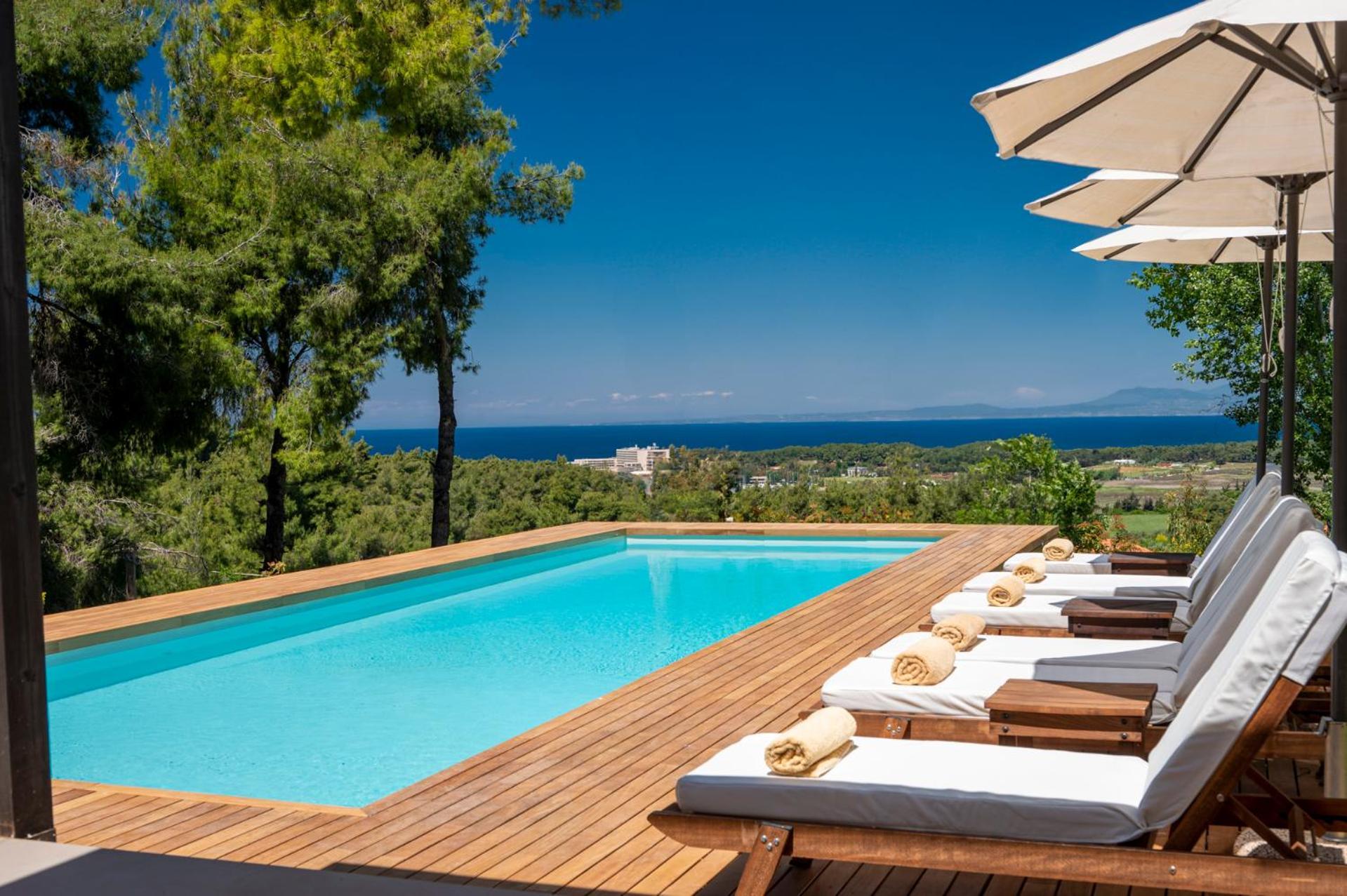 The White Villa At Sani Sani  Exteriér fotografie